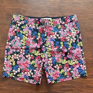 Boden Richmond Multicolor Floral Women's Shorts size 8L